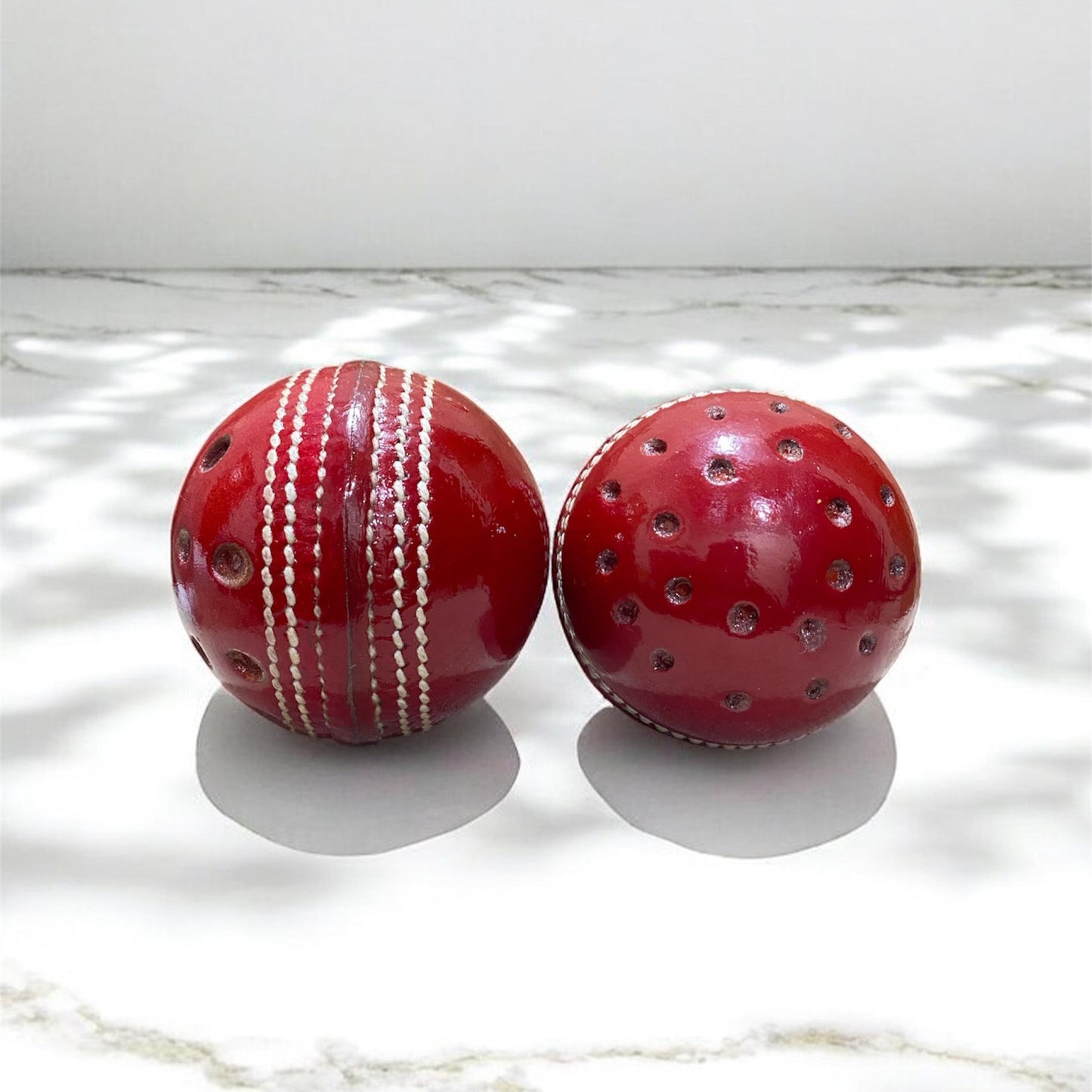 Leather Swing Ball Red